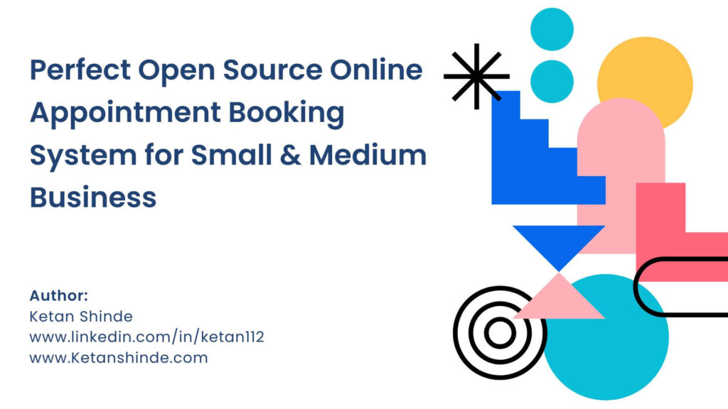 Open Source Online Appointment Booking System for Small & Medium Business